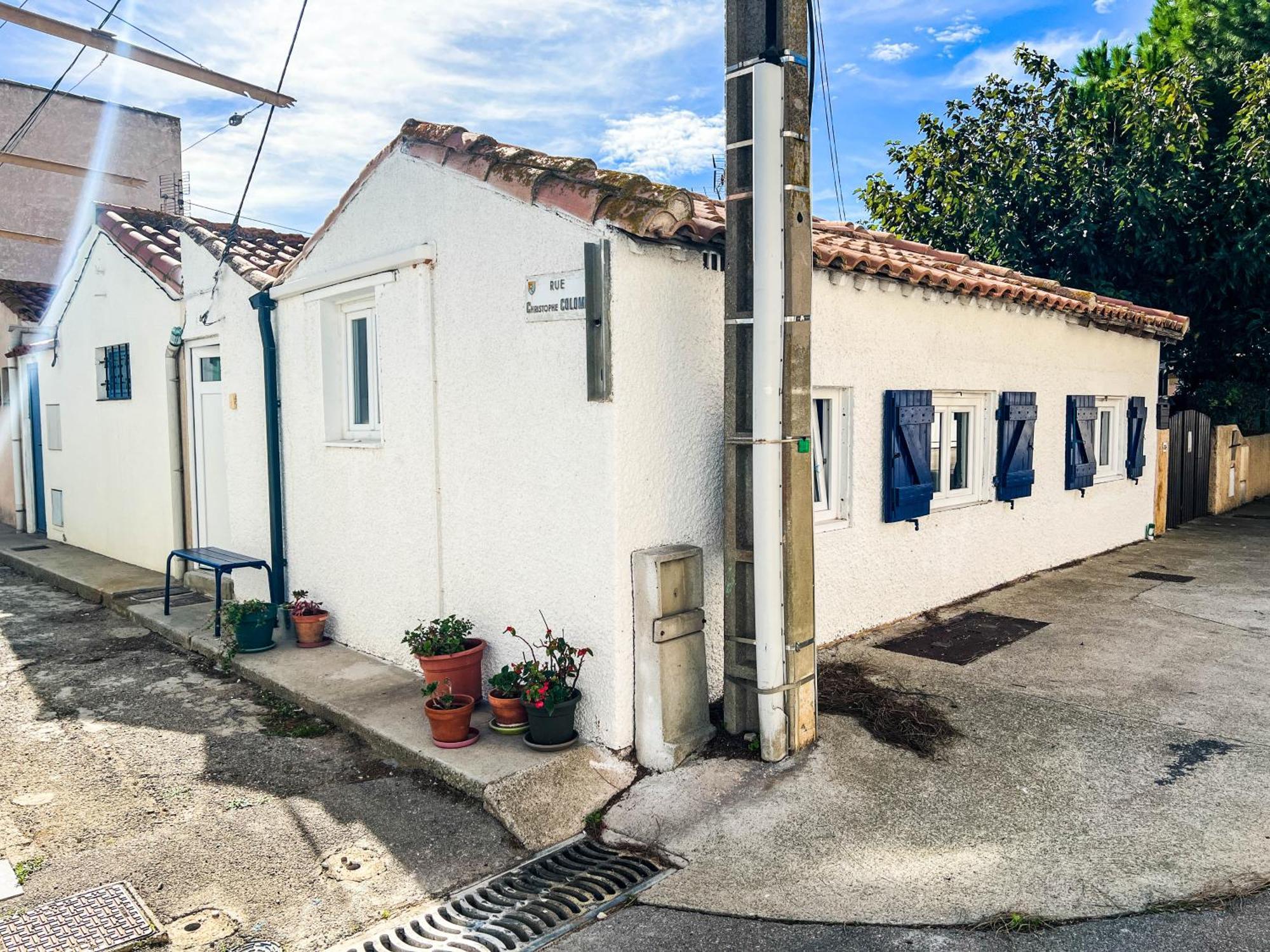 Maisonnette De Pecheur Chauffee Et Climatisee Port-la-Nouvelle Bagian luar foto